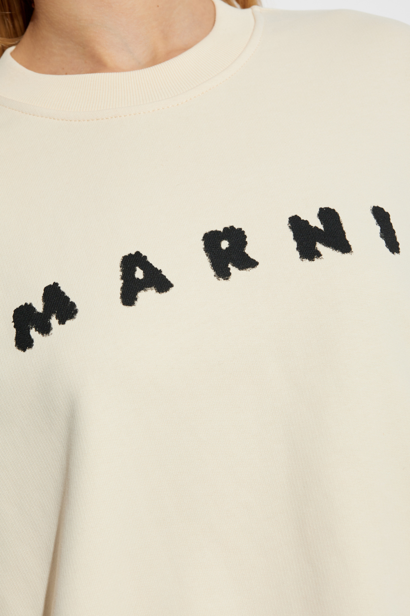その他 MARNI SS25 Marni Logo Sweatshirt (FLJE0185P7 USCX43 SLW06) MARNI SS25 Marni Logo Sweatshirt (FLJE0185P7 USCX43 SLW06